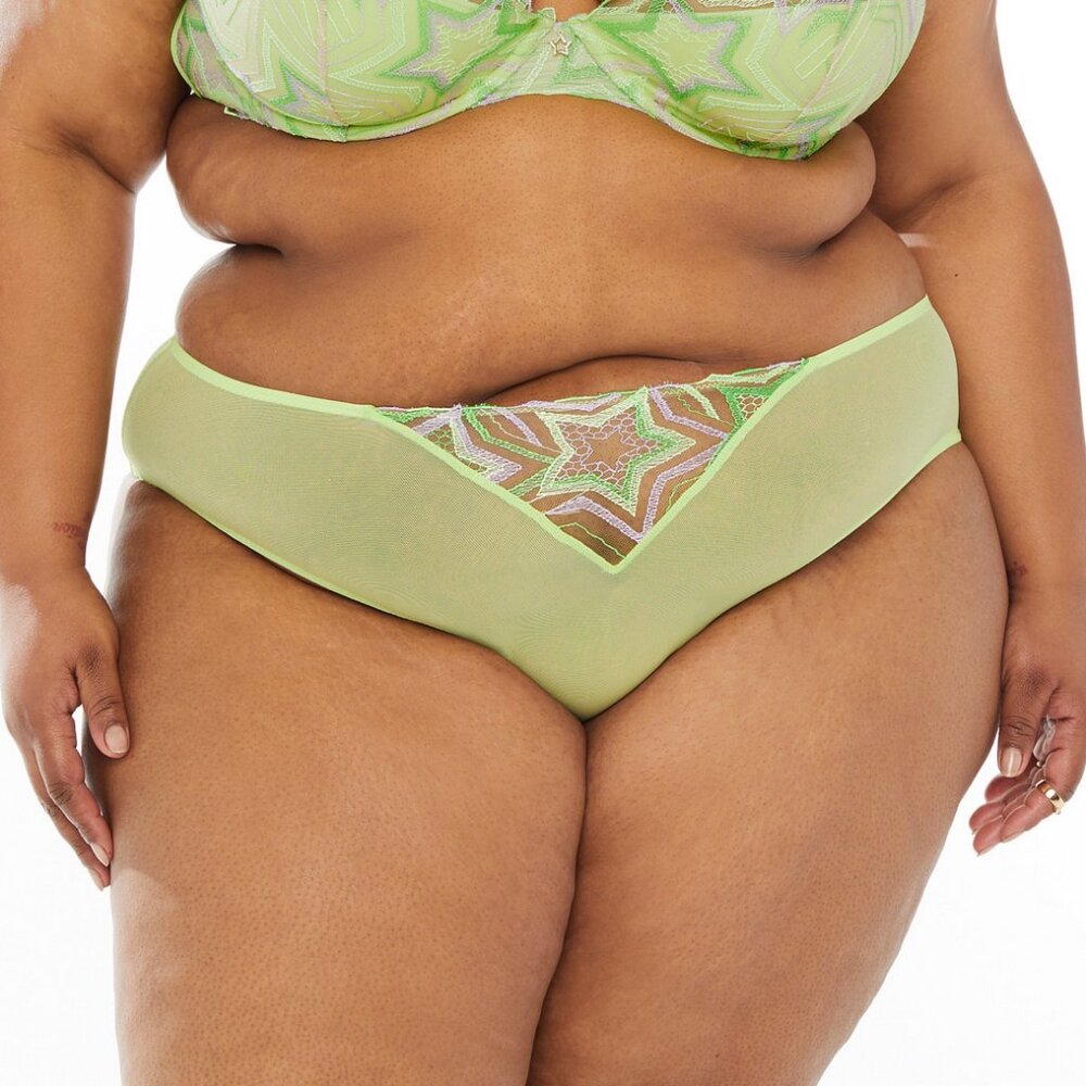 Savage x Fenty Shining Star Embroidered Cheeky Panty